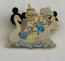 Disneyland 45th Anniversary Princess Swan Float Parade Of Stars Pin Disn... - $20.00