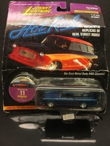 Johnny Lightning Hot Rods Series Collector #11 Rumblur Blue Die Cast Car - £4.74 GBP