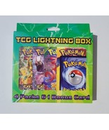Pokemon TCG Lightning Box - 4 Packs &amp; 1 Bonus Card Per Box - New Sealed - $60.00