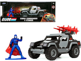 Stinger w Missile Launcher Cobra Commander Diecast Figurine G.I. Joe Hollywood R - £17.17 GBP
