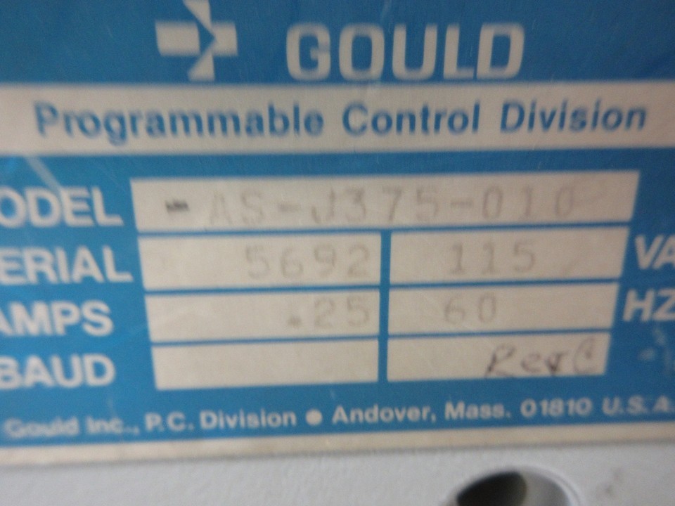 GOULD MODICON MODBUS ADAPTER UNIT J375 AS-J375-010 CNC Item image 5