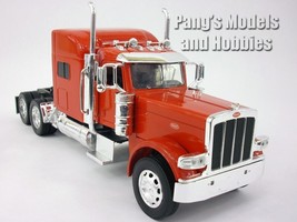 Peterbilt Model 389 Semi Truck - Sleeper Cab 1/32 Scale Diecast Model - RED - £30.58 GBP