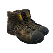 Caterpillar Men’s 6&quot; Hoit Waterproof Work Boots P74026 Camouflage Size 12M - $47.49