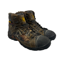 Caterpillar Men’s 6&quot; Hoit Waterproof Work Boots P74026 Camouflage Size 12M - £35.46 GBP