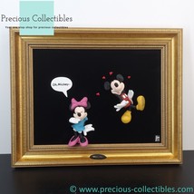 Extremely rare! Mickey Mouse and Minnie Mouse &#39;&#39;What A Kiss&#39;&#39;. Disneyana - $650.00