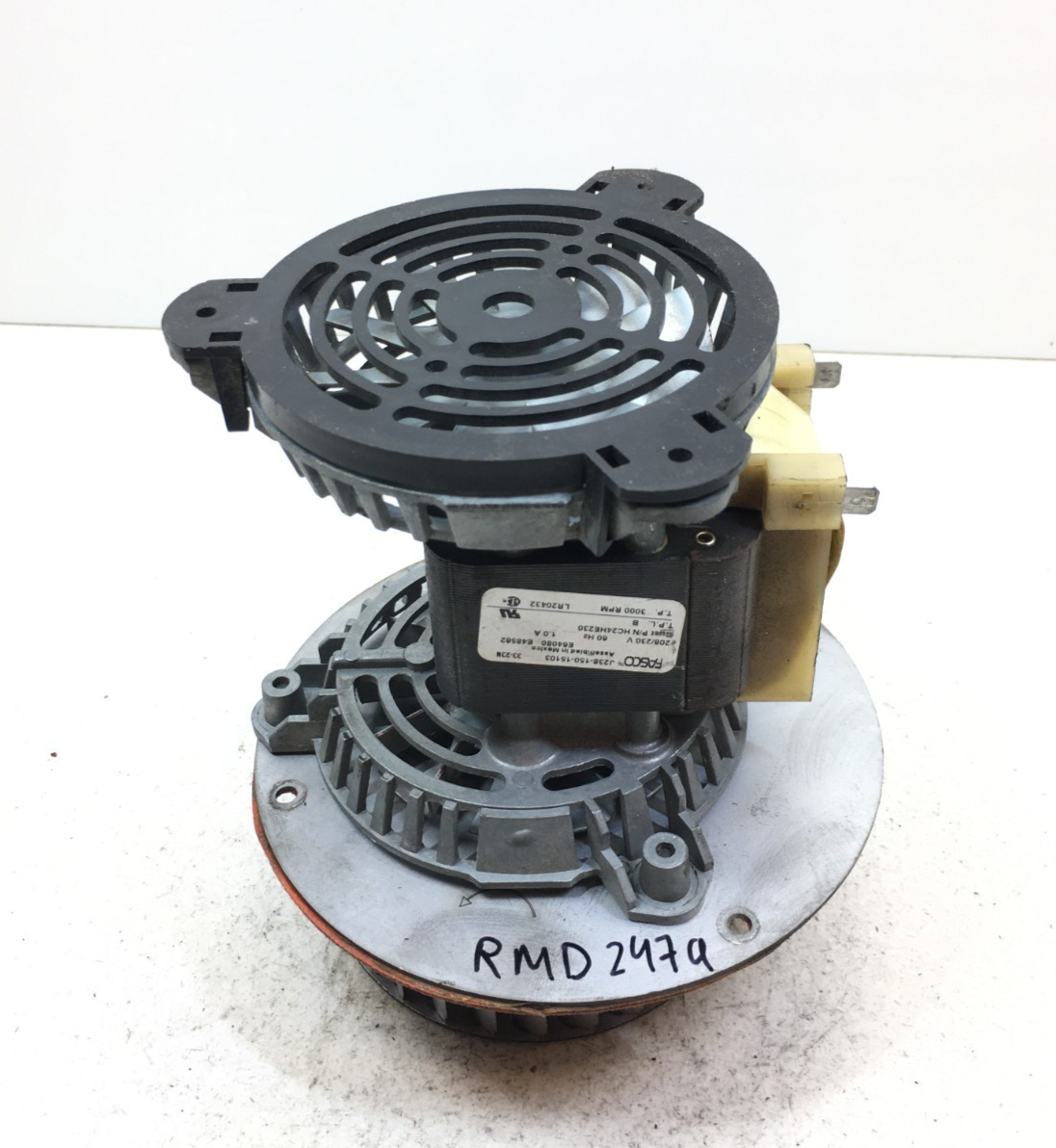 JAKEL J238-150-15103 Draft Inducer Blower Motor HC24HE230 208-230V used ... - $99.00