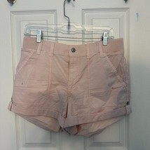 American Eagle Light Pink High Rise Cargo Shorts Size 8 - $20.00