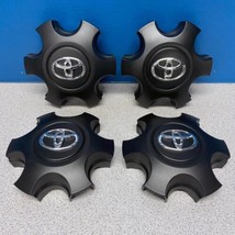 2019-2023 Toyota Tacoma SR5 4x4 V6 MATTE BLACK 16&quot; Wheel Center Caps NEW... - $119.99