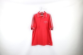 Vtg Nike Mens Large Faded Travis Scott Mini Swoosh Ohio State University Polo - $39.55