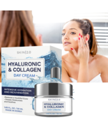 Crema Hidratante Colageno Antiarrugas Reafirma Lifting Cara Anti-Aging D... - $21.72