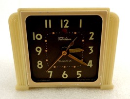 Telechron Telalarm Jr. Clock, Non-Working, Parts/Repair Only, Vintage #C-22 - £15.59 GBP