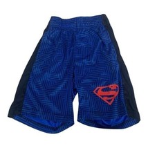 Superman Youth Boys Blue Shorts Size XS (4/5) - $9.50