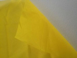 Updated 3 Yards Yellow 200 Mesh 50&quot; Width Silk Screen Printing Mesh Fabric 80T - £13.35 GBP