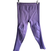 Fabletics Womens Sync High Waisted Perforated 7/8 Violetta Leggings L Hi... - $13.49