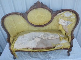 Antique Victorian Loveseat - Needs Refinished - $155.00