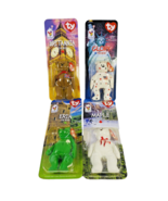 1997 McDonalds TY Beanie Baby Set Of 4 - Erin Maple Britannia Glory - Ne... - $371.68 MXN