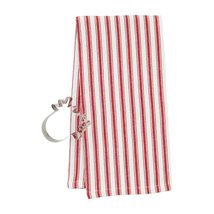 Mud Pie Christmas Cookie Cutter and Towel Set, Stripes, Towel 26&quot; x 18&quot; | Cutter - £12.67 GBP