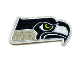 Seattle Seahawks Super Bowl Football Fully Embroidered Iron on Patch - $5.85