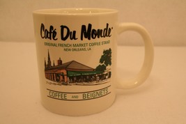 Cafe du Monde New Orleans French Market Beignets Coffee Tea Shaving Cup Mug - $29.95