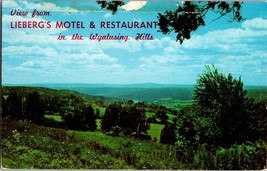 Lieberg&#39;s Motel restaurant Wyalusing Hills lime Susquehanna River Valley PA (C3) - £6.43 GBP