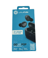 JLab GO Air POP True Wireless In Ear Headphones Black 32+ Hours Play Tim... - £15.42 GBP