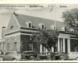 Mcpherson Kansas Ks Ufficio Postale Federale Building Auto Silvercraft C... - $10.20