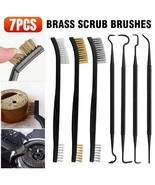 Stainless Steel Nylon Brass Scrub Brushes Metal Remover Mini Wire Brush ... - $6.99