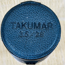 Asahi Pentax Takumar Camera Lens Hard Case 3.5 / 28 Japan - $39.55