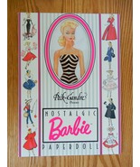 Vintage 1989 Peck Gandré Nostalgic Barbie paper doll book - $15.00