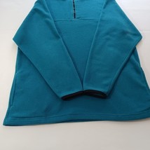 Vtg JC Penny USA Olympic Men's Teal Blue 1/4 Zip Pullover Sweatshirt Size Large  image 10