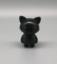 Max Toy Black Unpainted Mini Cat Girl image 1