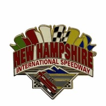 New Hampshire International Speedway NASCAR Racing Track Enamel Lapel Hat Pin - £5.97 GBP