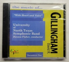 University Of North Texas Symphonic Band Music Of David R. Gillingham (CD, 2006) - £17.40 GBP
