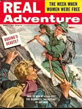 Real Adventure Magazine May 1958- Ice Axe fight cover- Boxing FN - £37.55 GBP