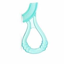 Nuby Toothbrush Massager w/ Protective Case for Babies 3+Months Teal - $3.46