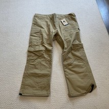 Burton Men's Covert Insulated Pant Snow Pants 3XL Size XXXL  Tan/Kelp - $79.99