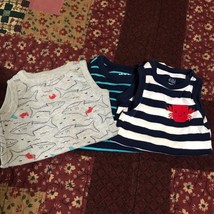 3 Child of Mine by Carter&#39;s One Piece Romper 0-3Month Newborn Baby Boy Lot of 3 - £4.60 GBP