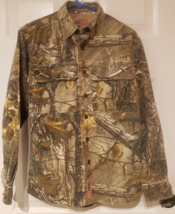 Redhead Silent Hide Button Up Shirt Mens Sz S Realtreee Xtra Camouflage Hunting - £13.90 GBP