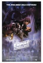 Empire Strikes Back Movie Poster 27x40 inches Theatrical Release Version... - $34.99