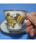 Coffee Cup with Saucer Set Bone China Made in England Porcelain  - $26.19