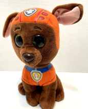 TY Beanie Boos Zuma Paw Patrol Plush Stuffed Dog Brown Orange 6&quot; - £9.30 GBP
