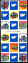 Avery Label Testing Booklet Pane Of 18 Stamps - XF - VERY RARE! - Stuart Katz - £199.83 GBP