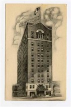 Hotel Bond Postcard Hartford Connecticut 1938 - £7.76 GBP