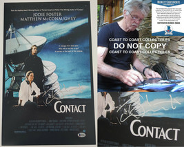 Tom Skerritt signed Contact 12x18 photo poster COA autographed proof Beckett BAS - £221.06 GBP