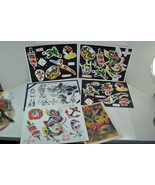 MPLS Murderapolis lady Dragons Tattoo Color Flash Wall Art LOT 6 Sheets ... - $2,170.31 MXN