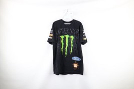 Vintage DC Shoes Monster Energy Drink Mens Large Faded Ken Block Racing T-Shirt - £91.59 GBP