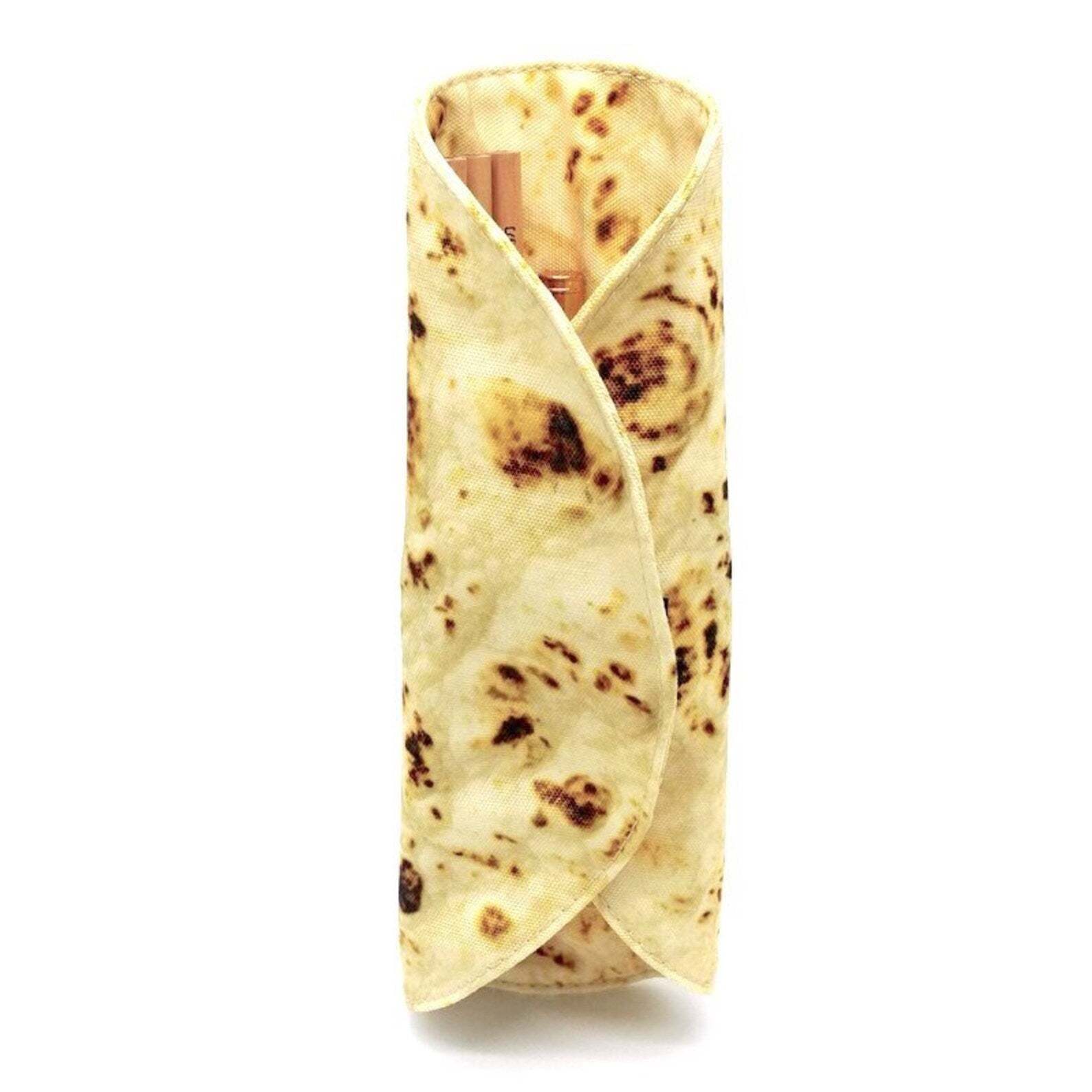 Funny Tortilla Roll Pen Pouch - $15.43