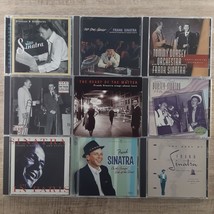 Frank Sinatra CD Lot of 9 Stardust No One Cares I&#39;ll Be Seeing You On The - £15.57 GBP