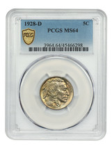 1928-D 5C PCGS MS64 - £221.96 GBP