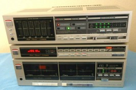 Fisher CA-67 Stereo Amplifier / FM-67 Tuner / CR-W45 Double Cassette Deck - $233.40